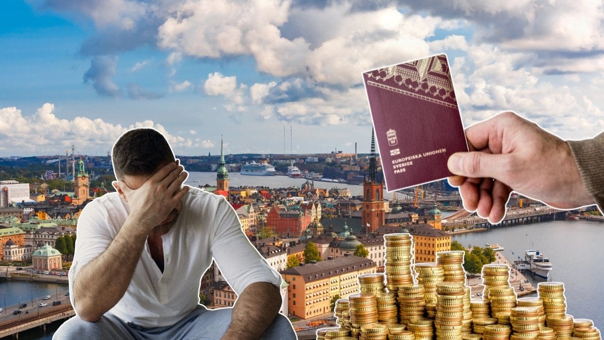 Man, pengar, pass, Sverige