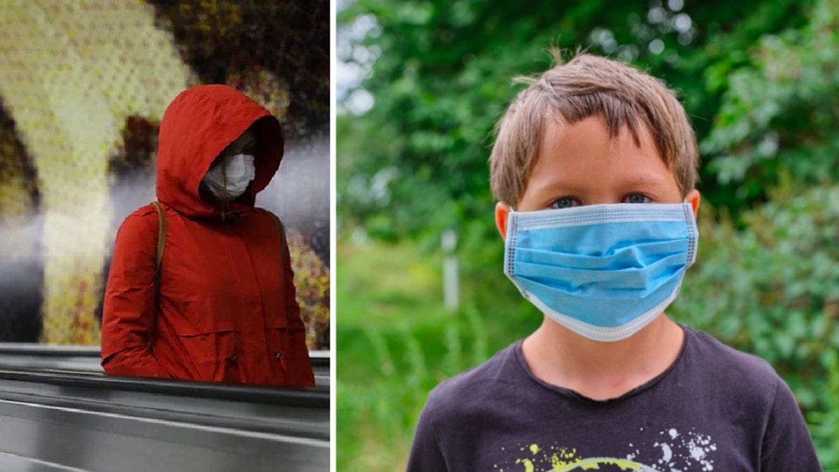 Krav för barn att bära munskydd – från sex års ålder