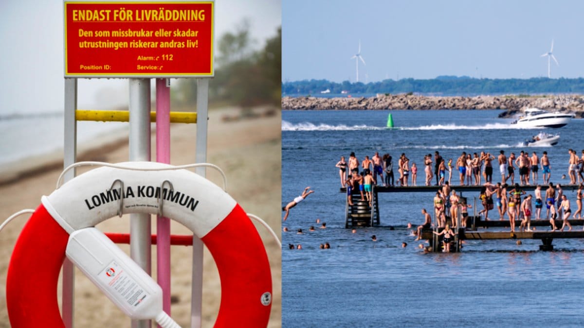 Sorglig rekordmånad för drunkningsolyckor