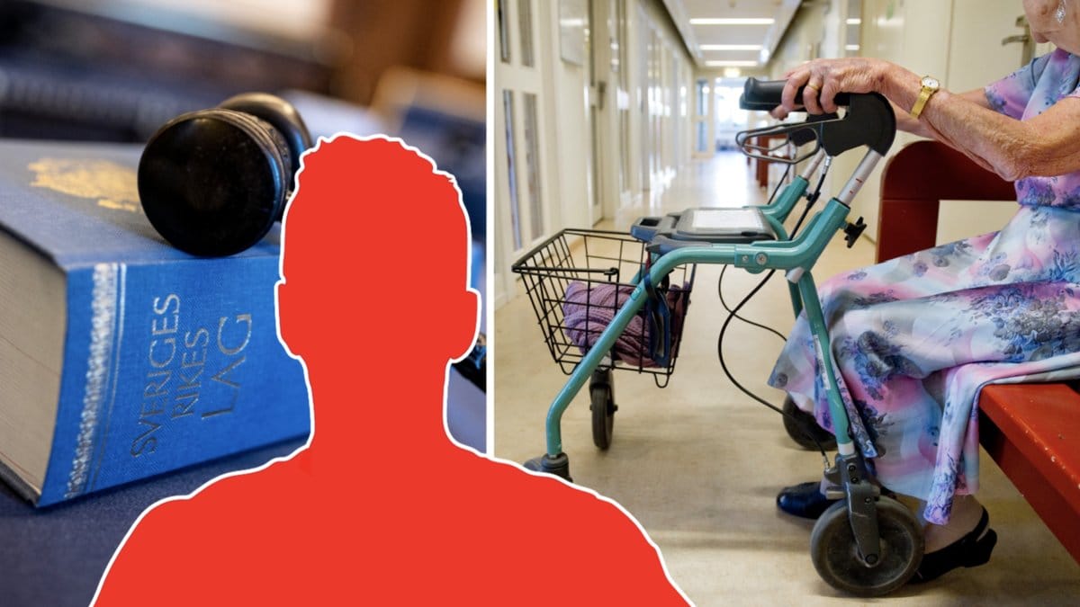 Mannen döms till fängelse för våldtäkt på äldreboende. 