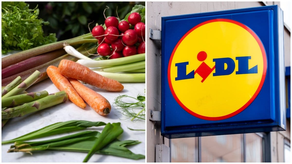 Lidl kritiseras efter den ovanliga reklamkampanjen. 