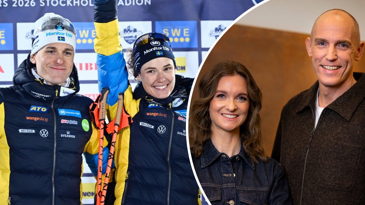 Hanna Öberg, Martin Ponsiluoma, Mona Brorsson och Björn Ferry.