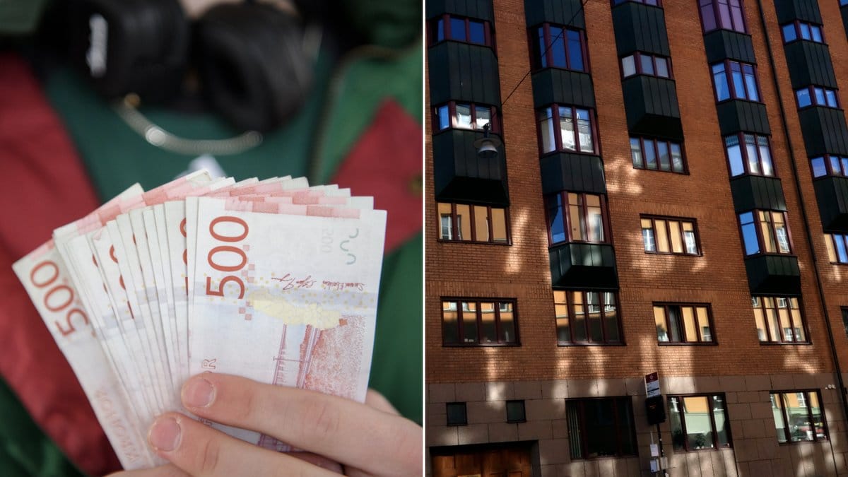 Kvinnan hyrde lägenheten i fråga i andra hand för 16 000 kronor i månaden. Genrebilder.