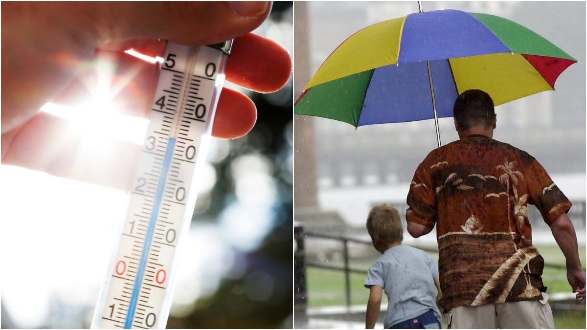 Enligt SMHI förväntas årets varmaste dag uppmätas i veckan. Samtidigt väntas regn på andra håll.