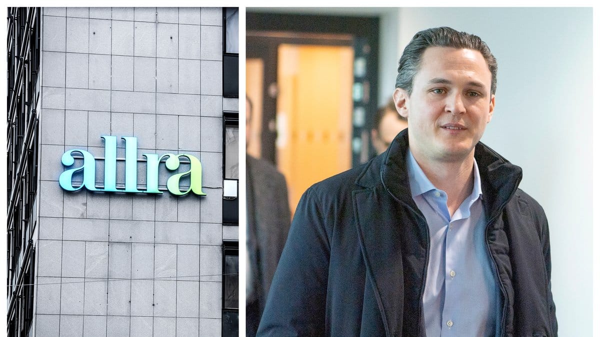 Alexander Ernstberger, tidigare vd för Allra, krävs på 75 miljoner kronor.