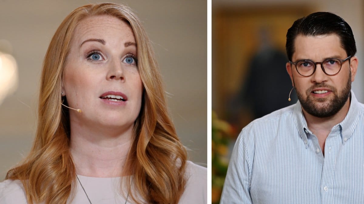 Annie Lööf gav SD en känga under sitt Almedalstal.