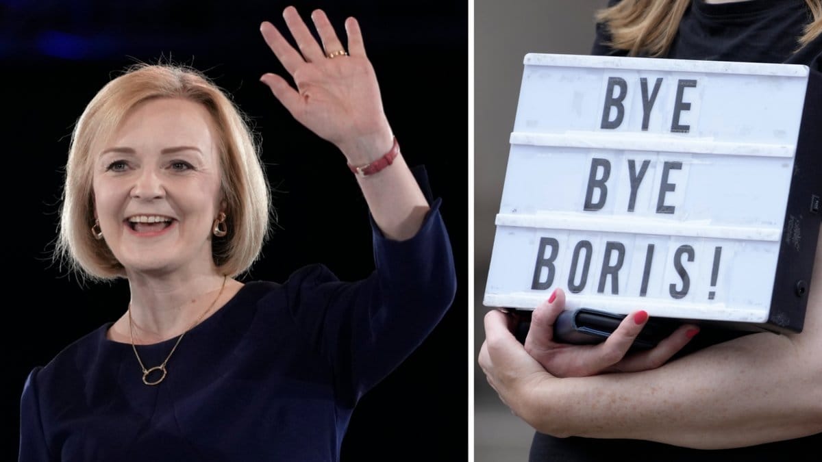 Liz Truss blir ny premiärminister i Storbritannien.