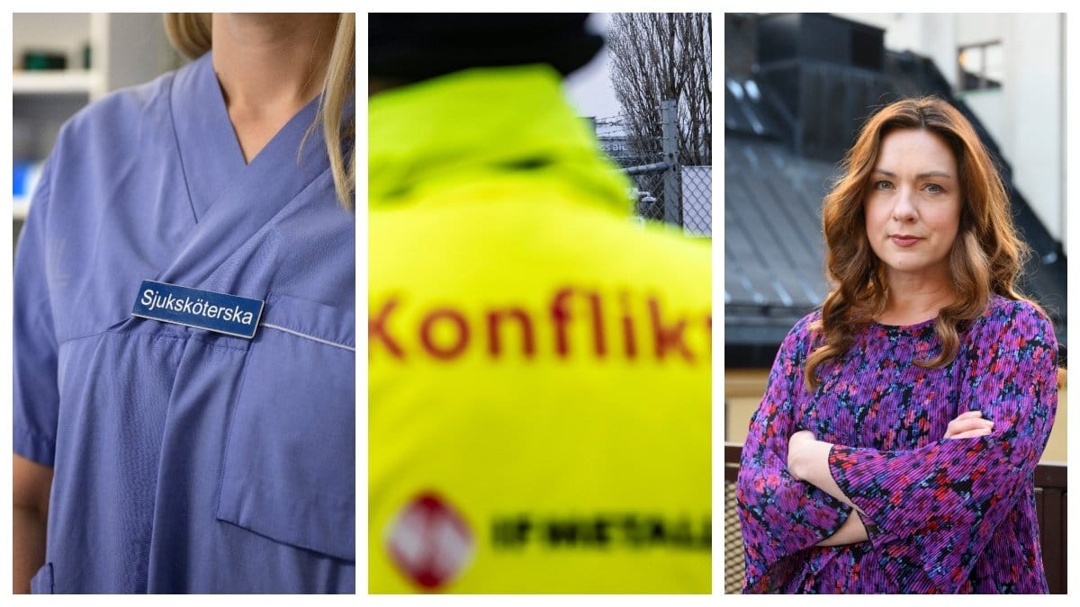Löner Sjuksköterskor Biståndshandläggare Strejk Vision SKR Kommun landsting region