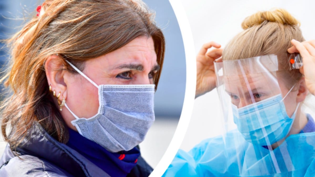 Osäkra munskydden stoppades först –  nu är de på väg ut i vården ändå 