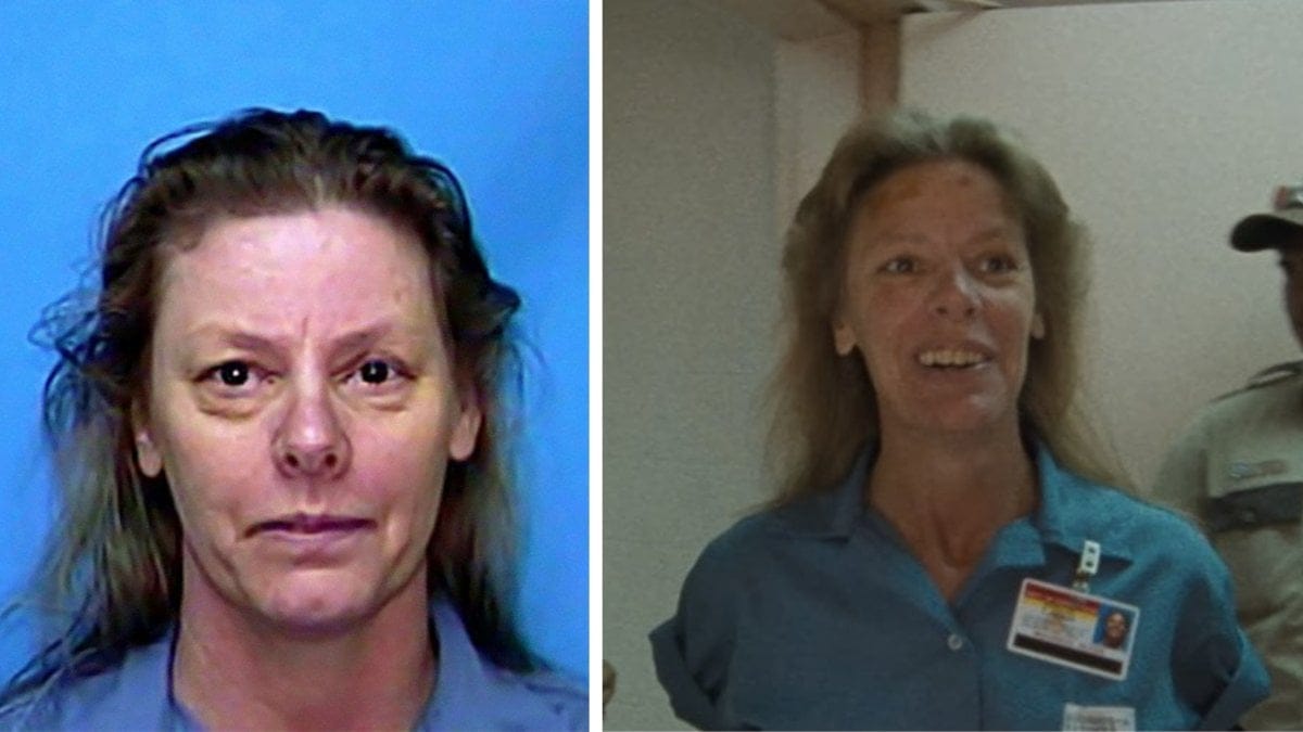 Seriemördaren Aileen Wuornos.