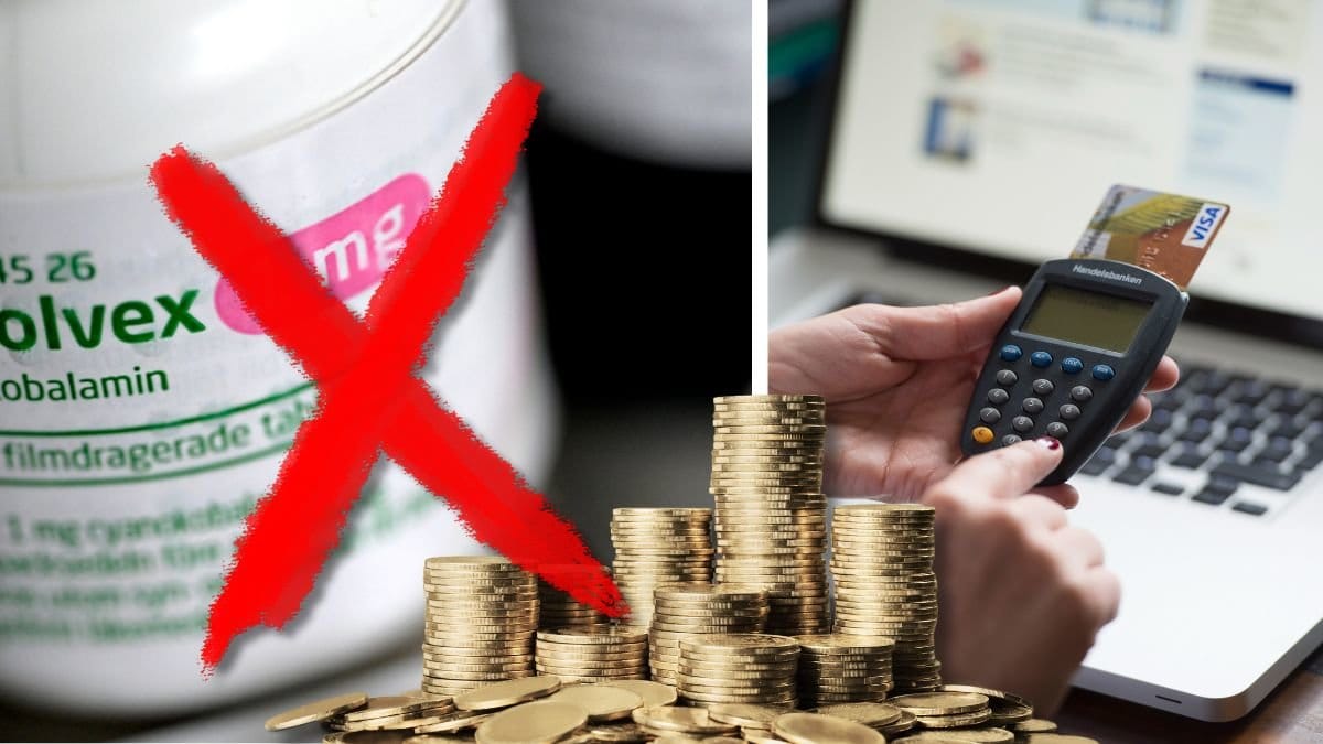 Läkemedel och dator.