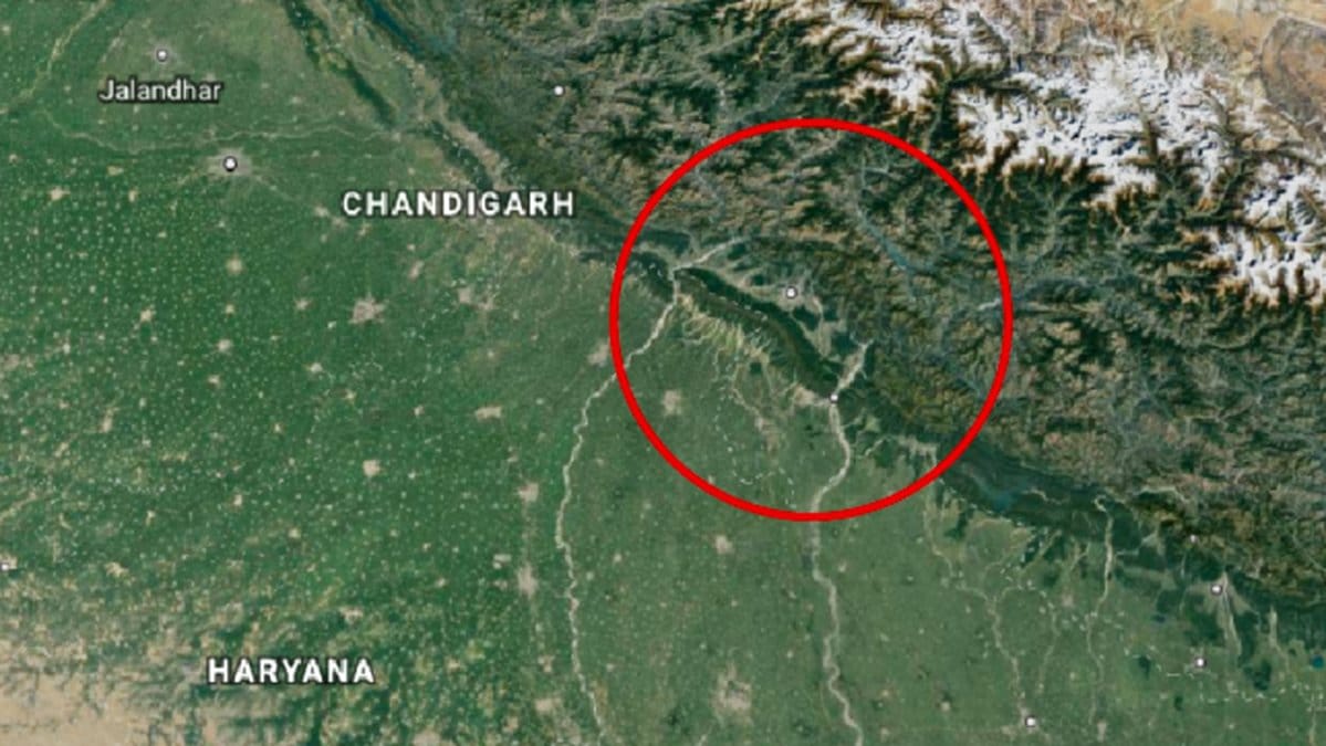 Enligt ett vittne var det som en lavin fylld av damm.