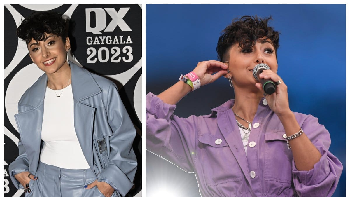 Melanie Wehbe tävlar i deltävling 3 i Melodifestivalen 2023.