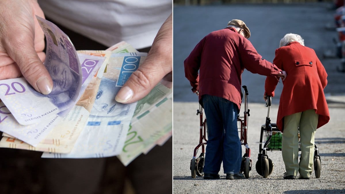 Pensionen höjs för de allra flesta vid årskiftet.