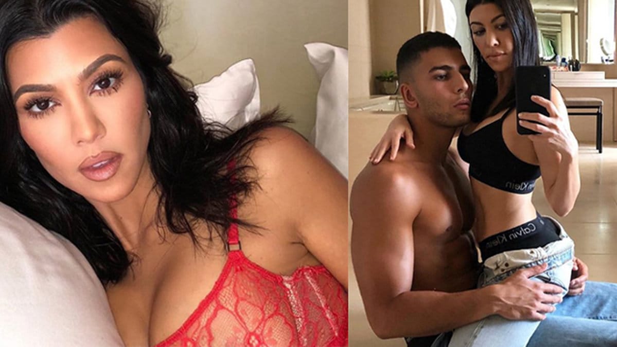 Kourtney Kardashian och Younes Bendjima bråkar om Instagram.
