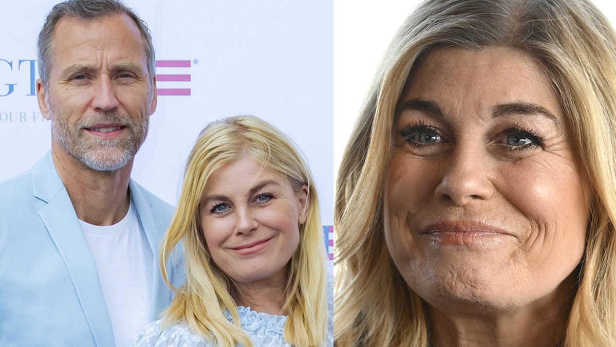 Pernilla Wahlgren och Christian Bauer