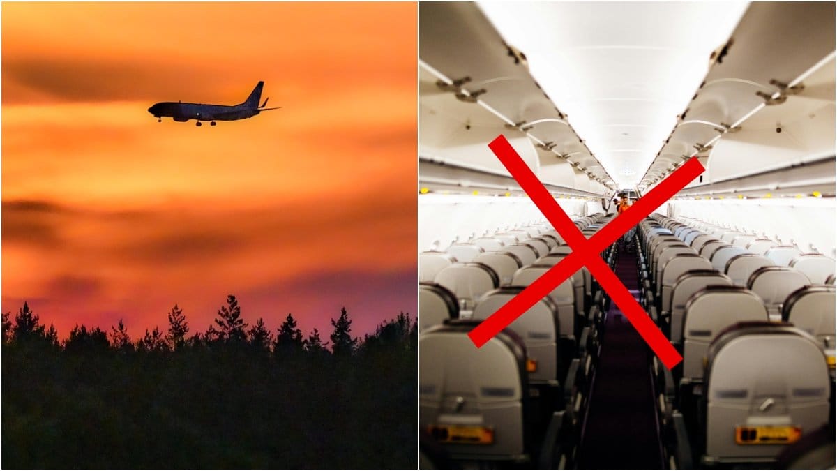Brukar du dricka och sova på flyget?
