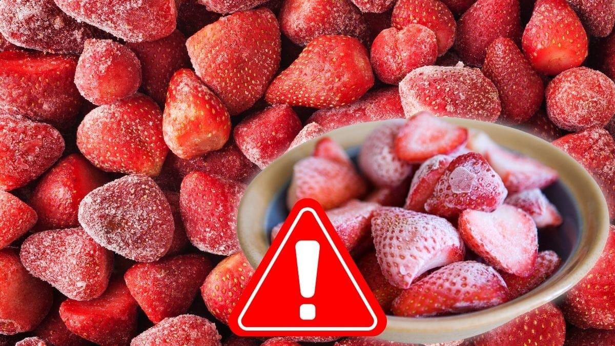 Frysta jordgubbar, Ica, Coop, Xtra