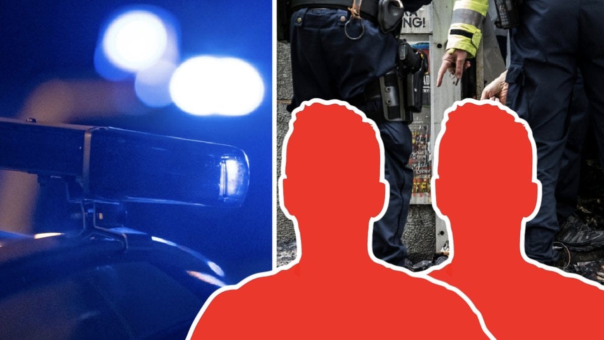 Enligt polisen var två bröder med koppling till organiserad brottslighet måltavlan.