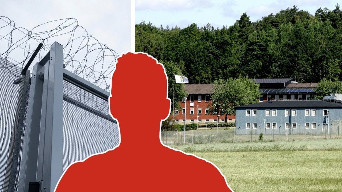 Det är oklart hur länge mannen suttit inlåst.