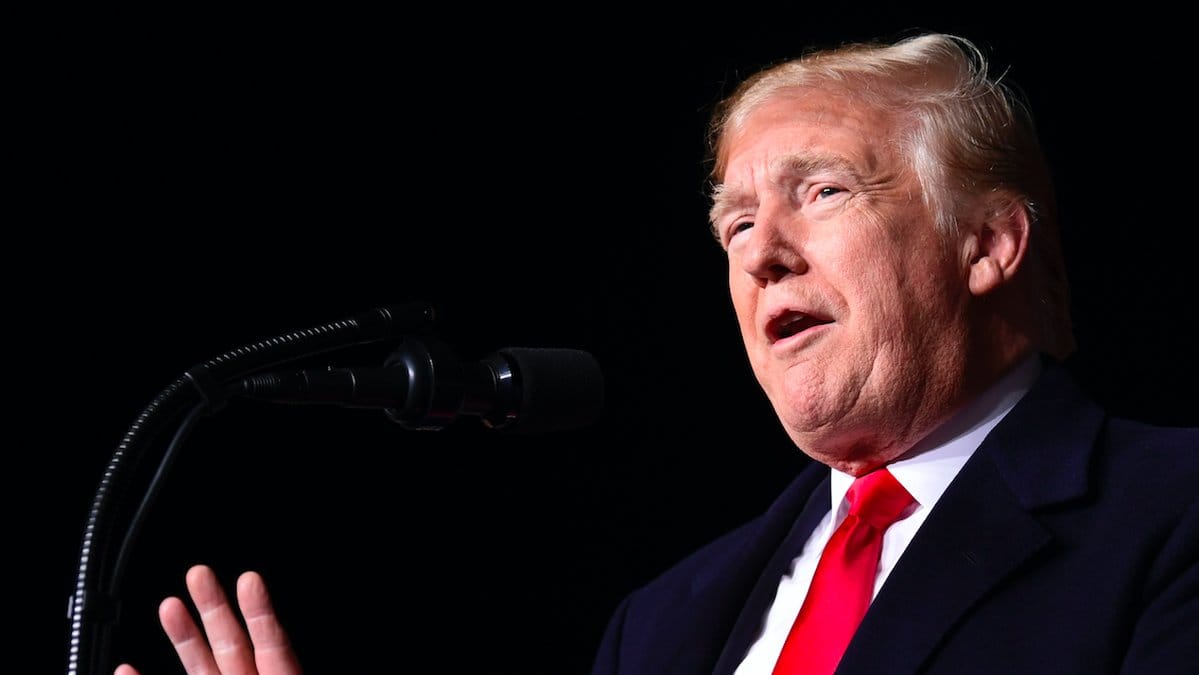 Donald Trump talar i Montana