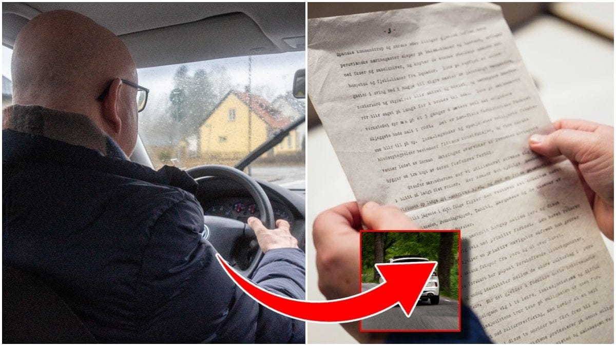 bild på en bild som varnas och en bild på ett brev.