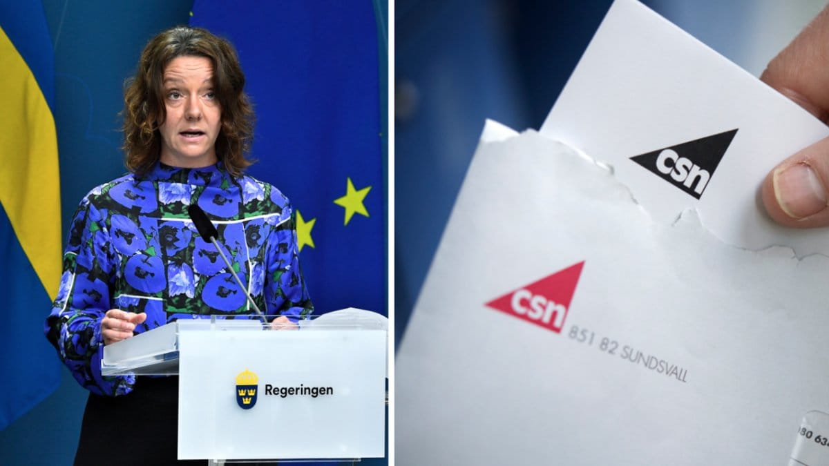 Matilda Ernkrans (S) och genrebild på CSN.