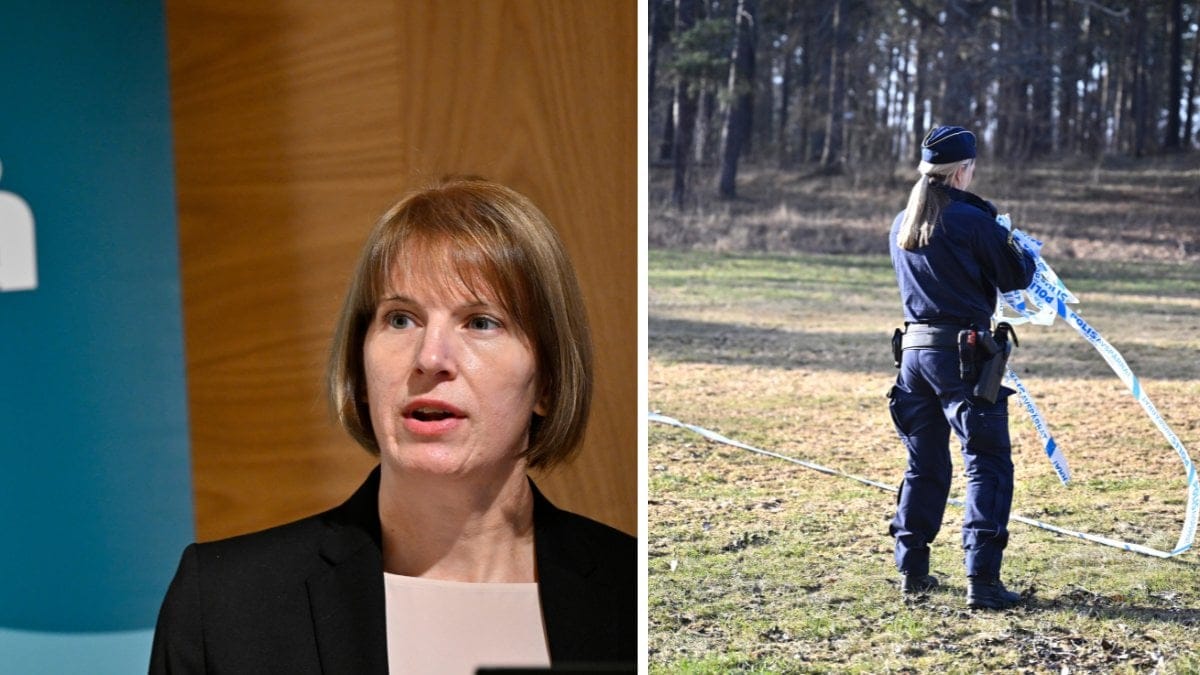 Brå presskonferens och Polis