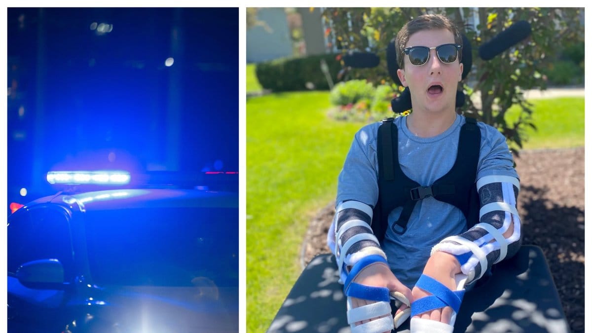 Daniel Santulli, 19, har fått men för livet efter nollningen.