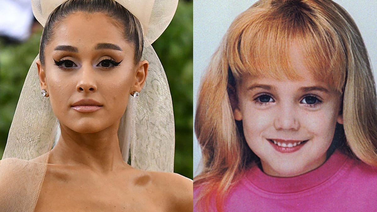 Ariana Grande skämtade om JonBenet Ramsey