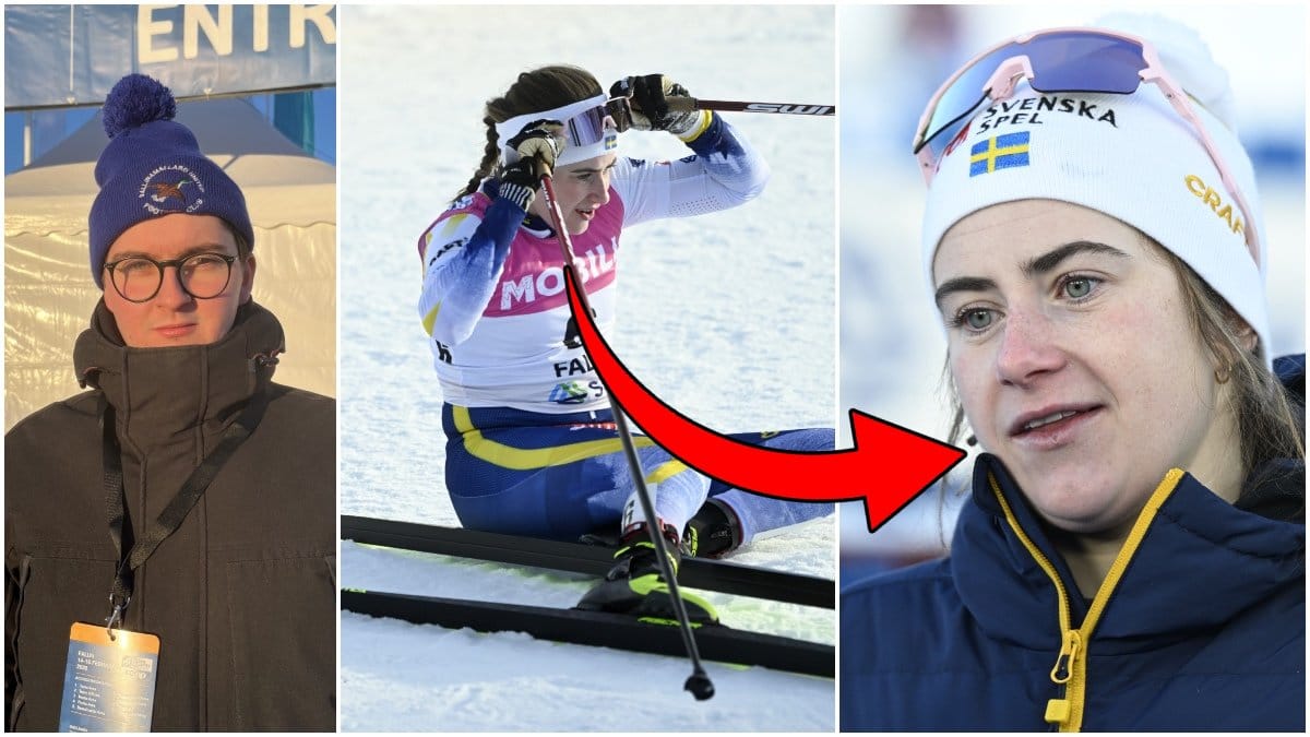 Ebba Andersson reflekterade efter sina fina prestationer i Falun