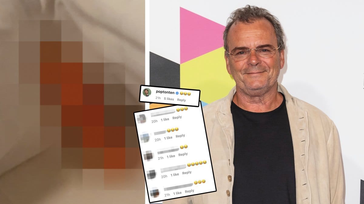 Steffo Törnquist fick sig en överraskning i hotellsängen.