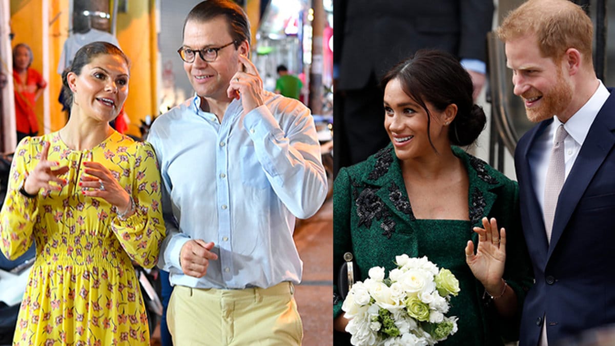 Kronprinsessan Victoria, Prins Harry Meghan Markle
