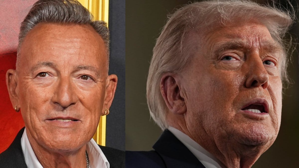 Bruce Springsteen och Donald Trump