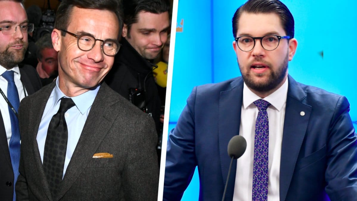 Ulf Kristersson och Jimmie Åkesson. 