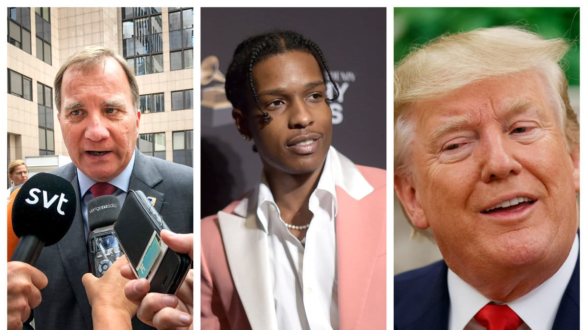Löfven svarar efter Trumps inbjudan.