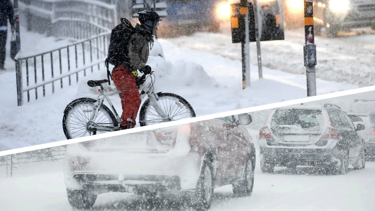 Snökaoset i Sverige fortsätter – så påverkas trafiken