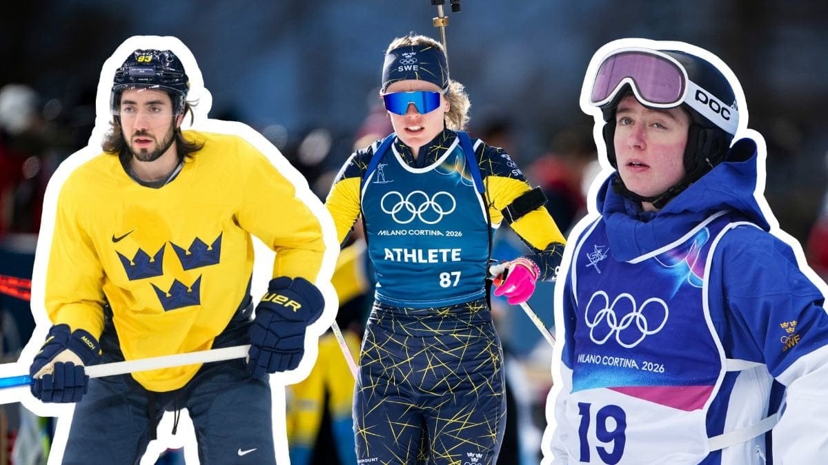 Mika Zibanejad, Elvira Öberg och Elis Lundholm tävlar i OS idag den 11 februari