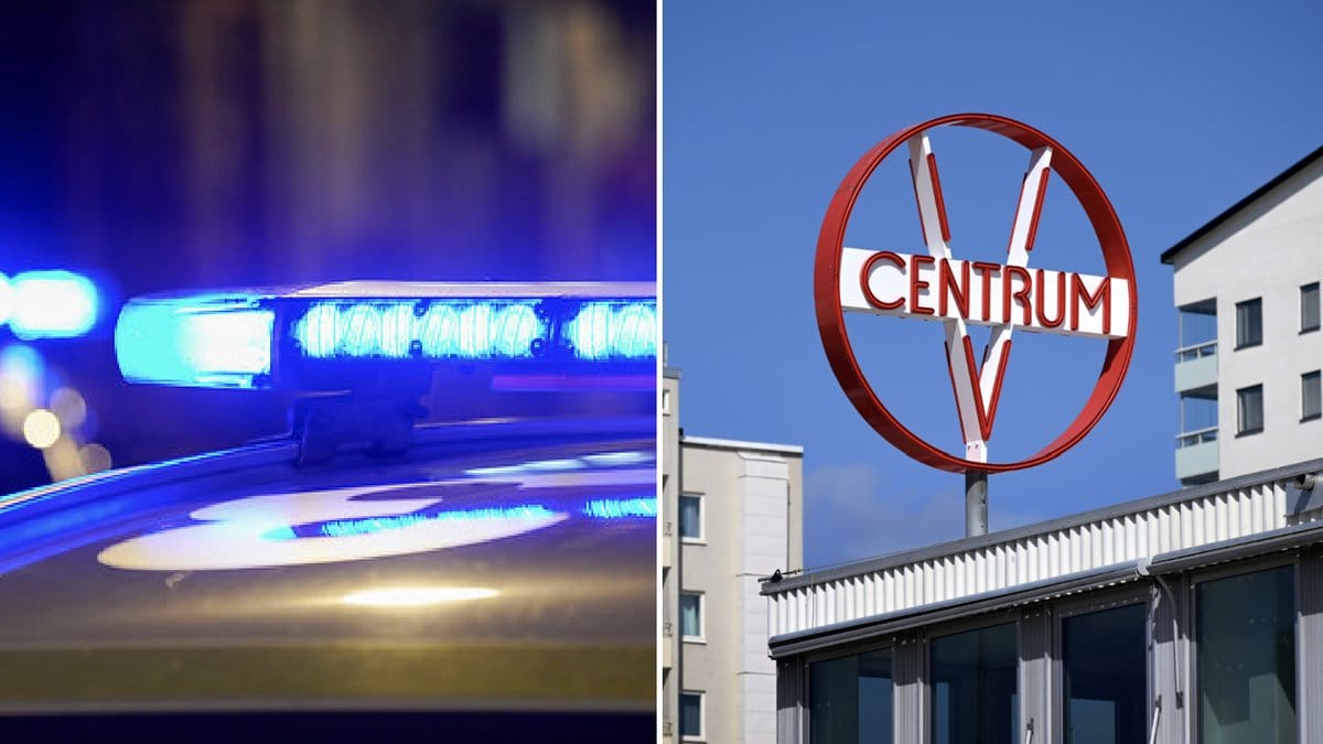 En polis avlossade varningsskott i Vällingby.