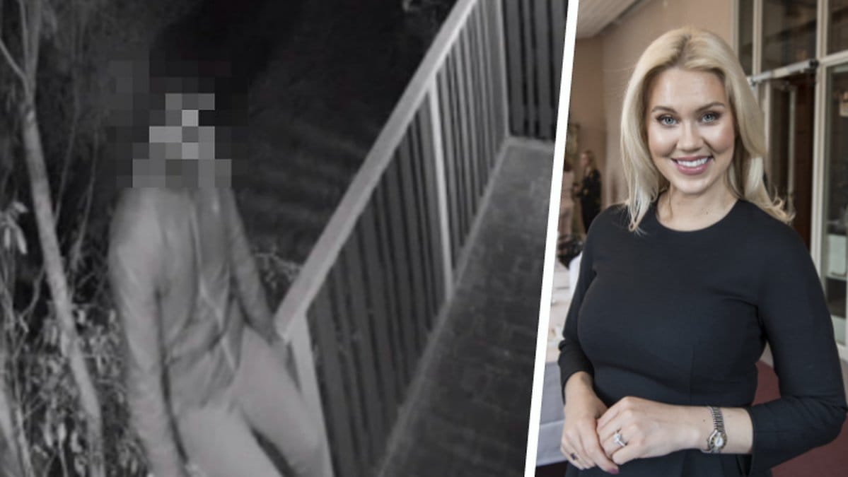 En man sitter på ett räcke. Isabella Löwengrip