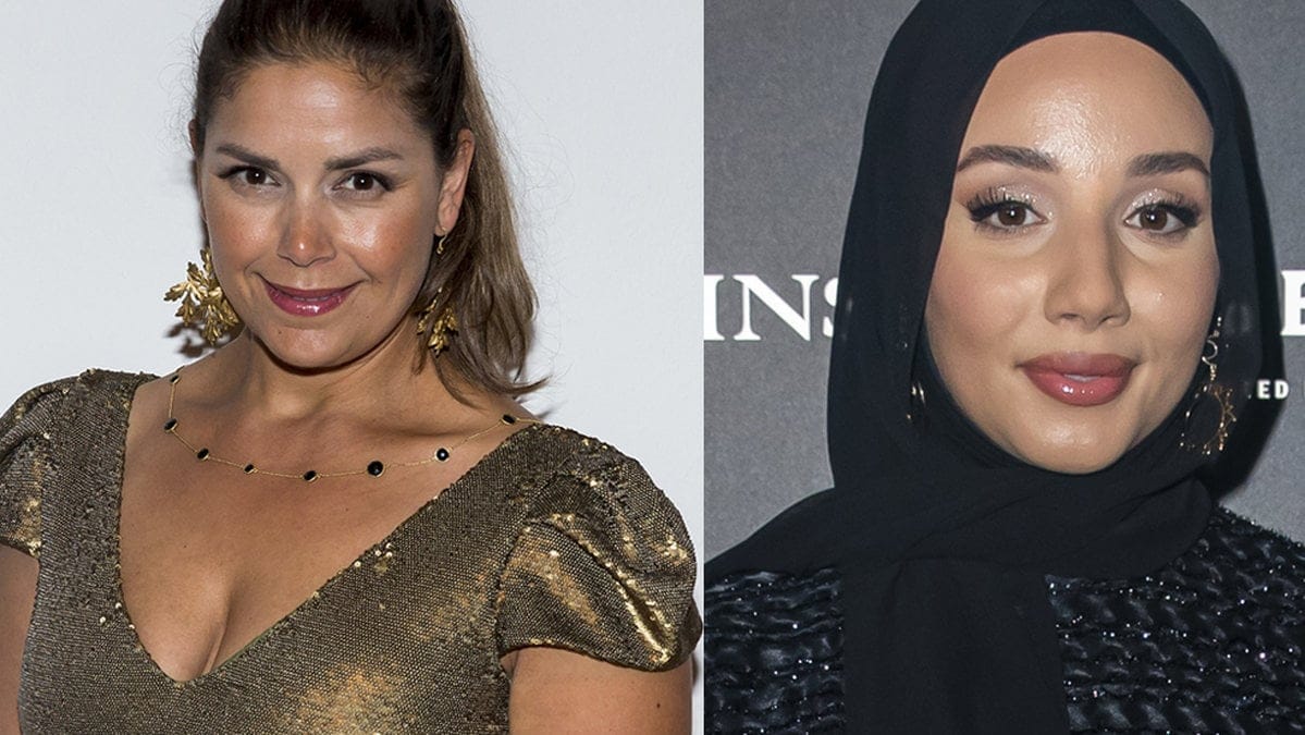 Leila Lindholm och Camilla Hamid