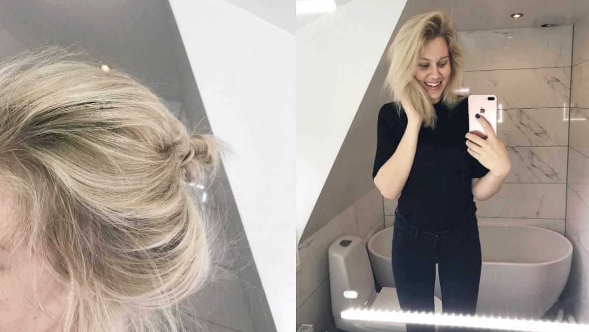 Blondinbella attackeras för sitt hår