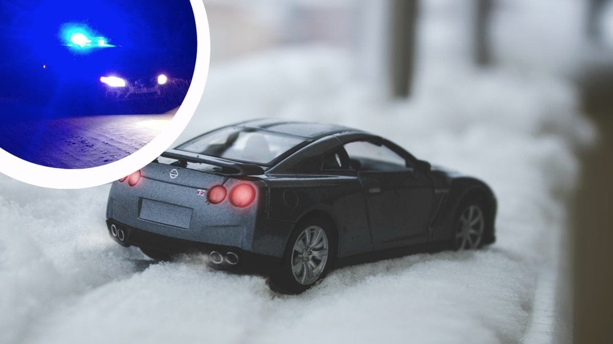 På vinter gäller det att hålla koll på trafikreglerna!