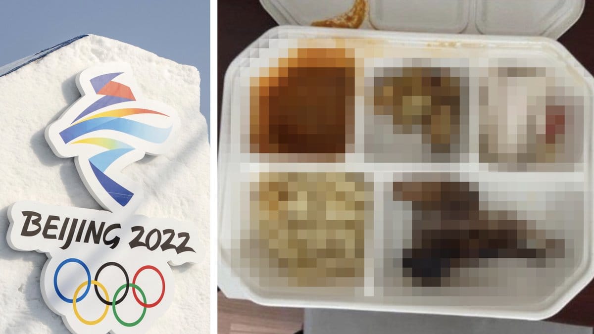 Maten får hård kritik av OS-atleterna.