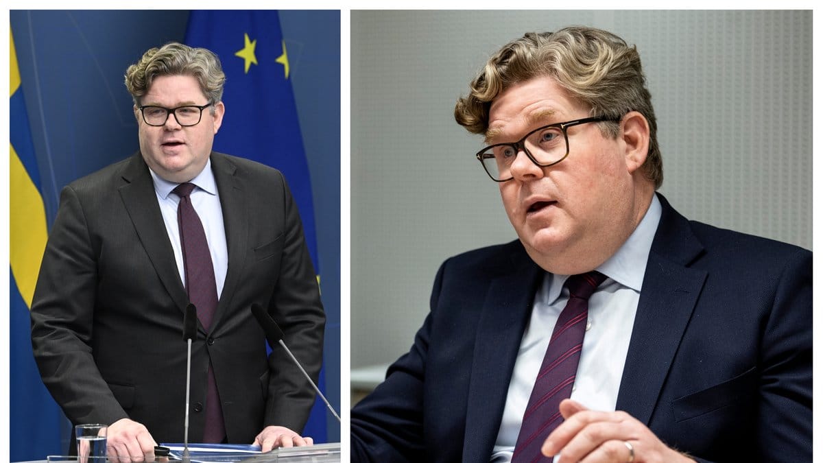 Gunnar Strömmer är Sveriges justitieminister.