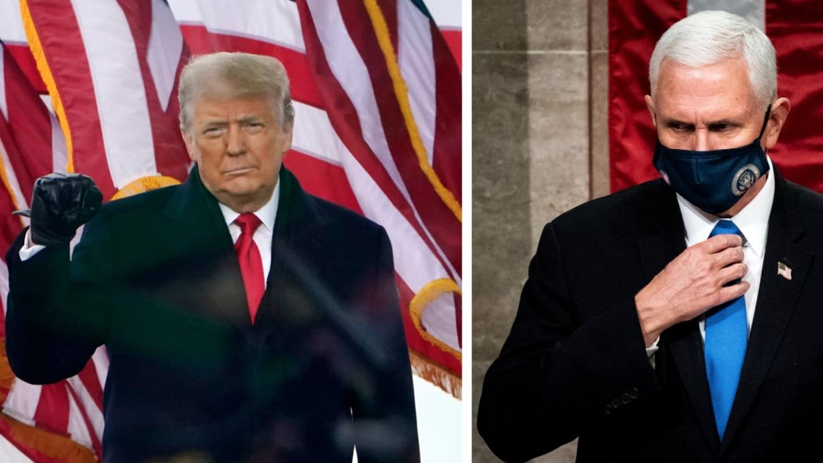 Pence och Trump har brutit isen.