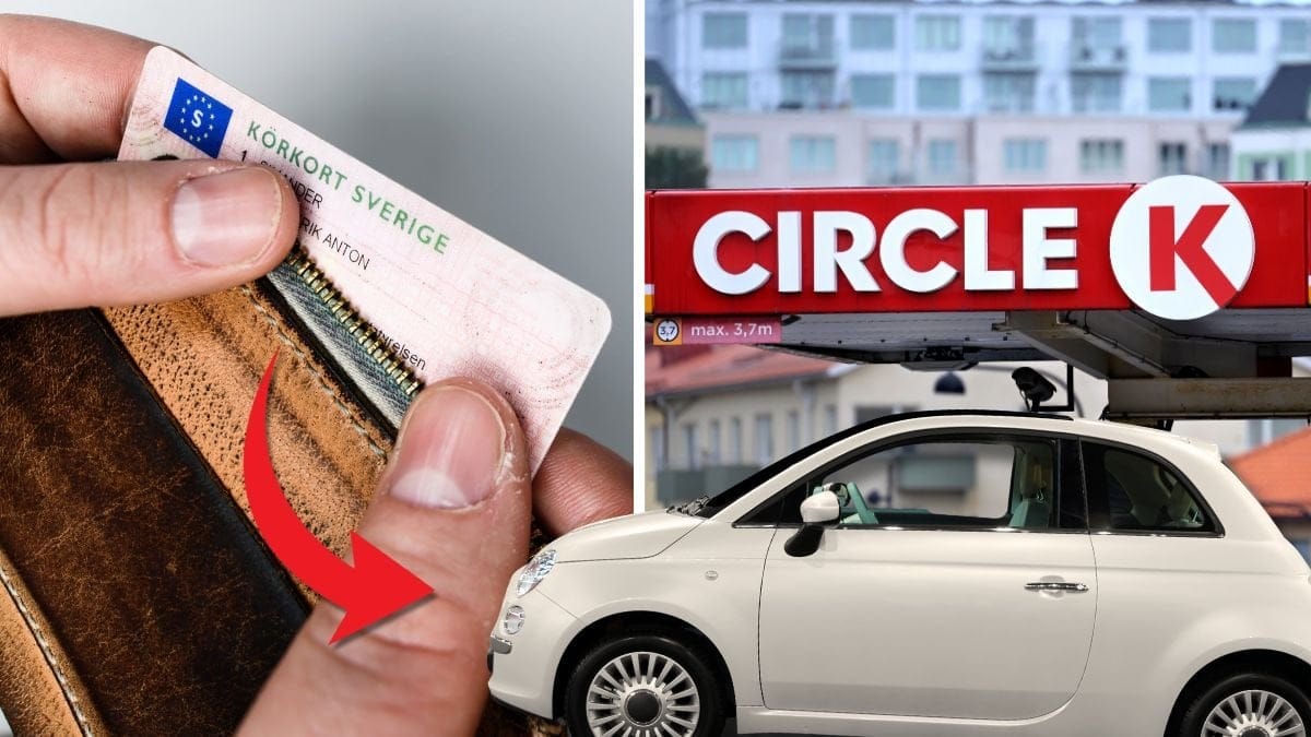 Körkort och Circle K.