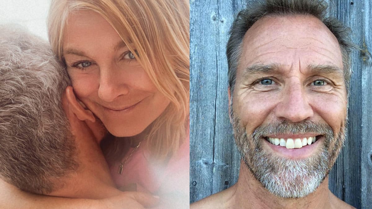 Christian Bauer och Pernilla Wahlgren