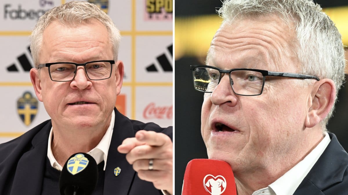 Svenska fans är rasande på Janne Andersson efter bråket med Bojan Djordjic.