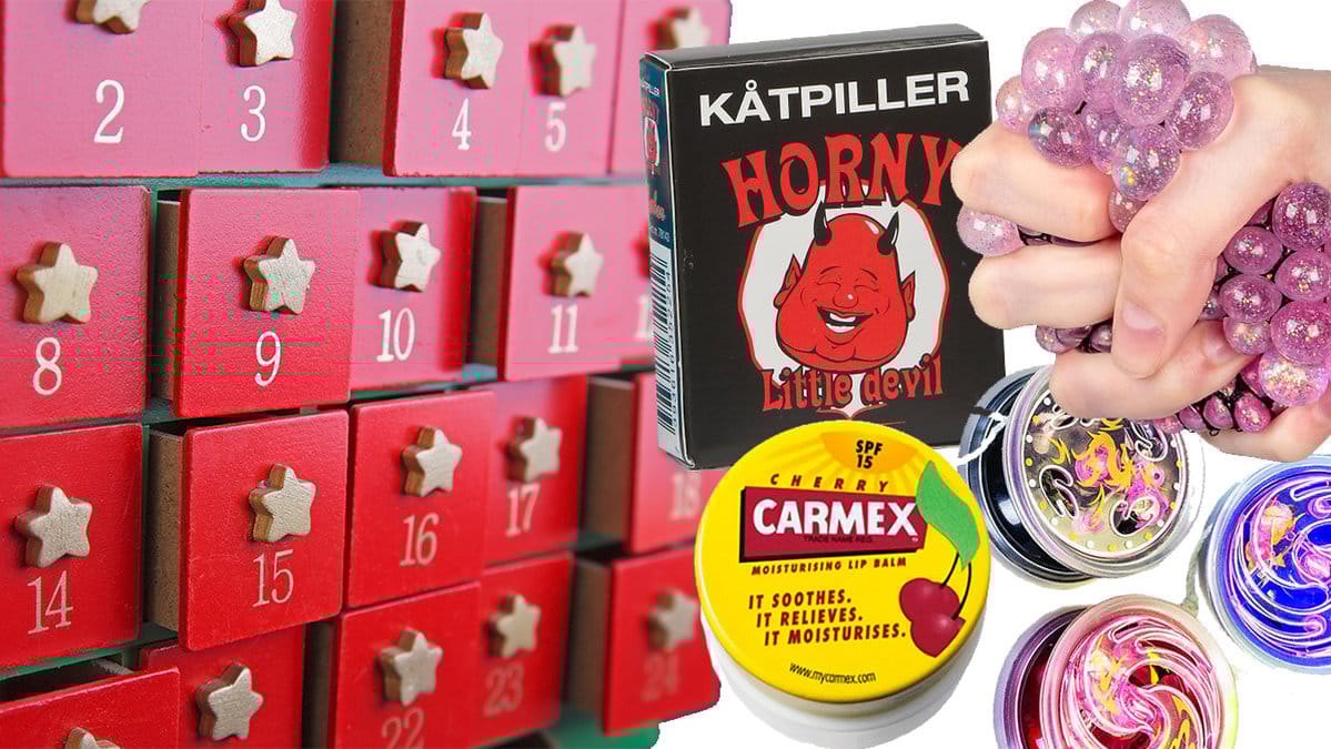 Presenter för dig som vill göra en egen paketkalender
